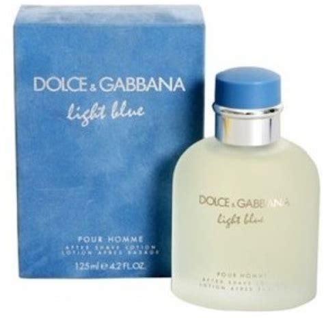 dolce gabbana light blue aftershave.